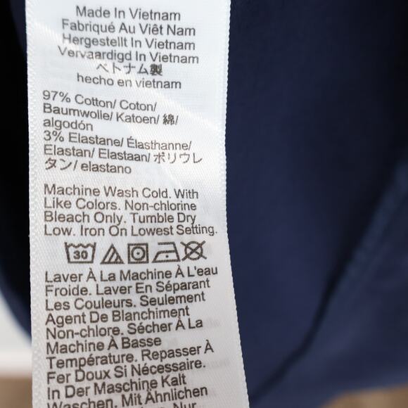 J.Crew Pintuck Midi Dress Stretch Twill Navy Blue Size 14 NWT - Picture 8 of 8